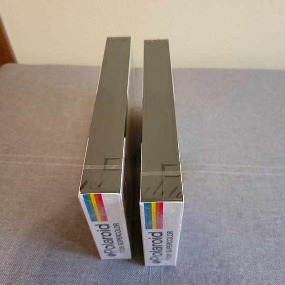 Polaroid VHS Tapes New Factory Sealed! Standard Grade T-120 6 Hours Lot of 2 - Picture 3 of 4
